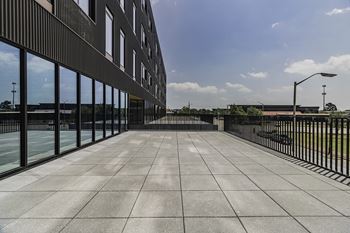 Private outdoor terrace